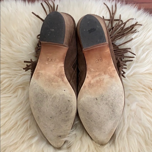 Seychelles suede Fringe booties - Picture 4 of 5